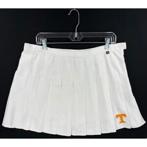 Hype & Vice Tennessee Volunteers White Pleated Tennis Skort XXL Game Day Prep